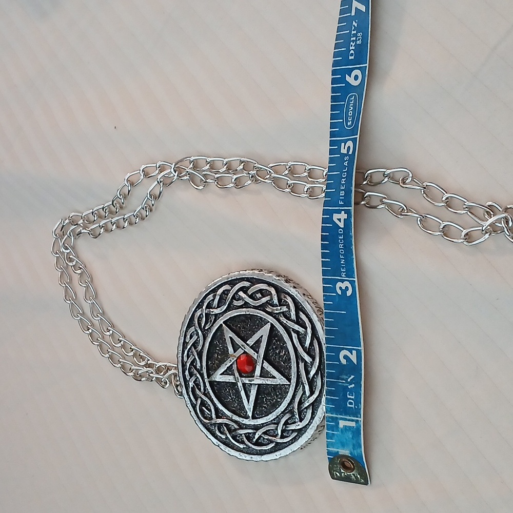 Gothic Star Halloween Costume Necklace